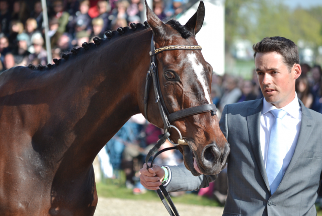 Jock Paget and Clifton Promise at Badminton. Photo by Jenni Autry.