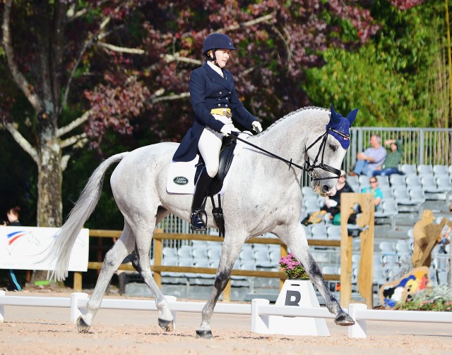 Kristi Nunnink and R-Star at Pau. Photo by Jenni Autry.