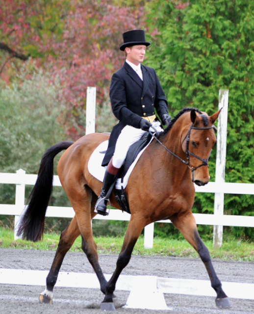 Kurt Martin and Anna Bella at Fair Hill CCI2*. Photo by Jenni Autry. 