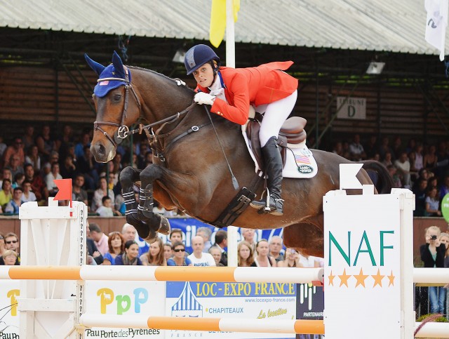 Lynn Symansky and Donner at Pau. Photo by Jenni Autry.