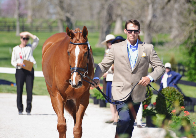 Daniel Clasing and Houston at Rolex this year. Photo by Jenni Autry.