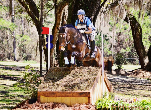 Ellen Doughty and Sir Oberon at Red Hills CIC3*. Photo by Jenni Autry.