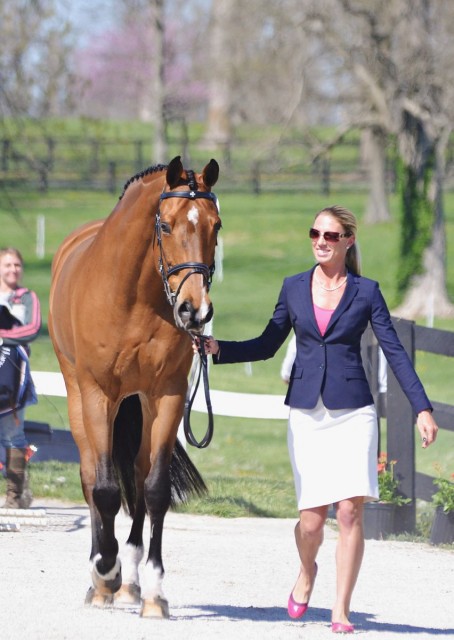 Kristin Schmolze and Ballylaffin Bracken. Photo by Jenni Autry. 