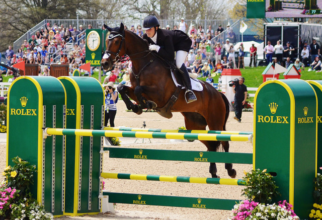 Lauren Kieffer and Veronica at Rolex. Photo by Jenni Autry.