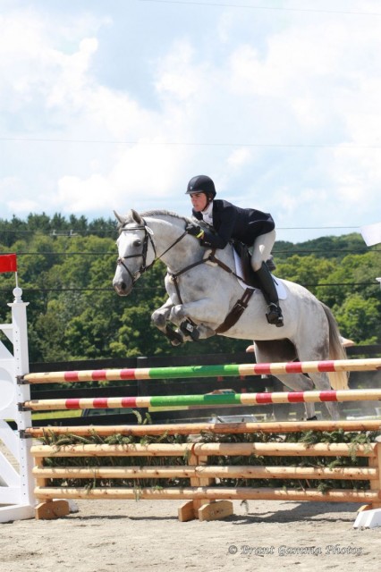 Ariel and Leah at Millbrook last summer. Photo credit to Brant Gamma.