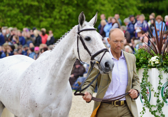 Bill Levett and Silk Stone at Badminton. Photo by Jenni Autry.