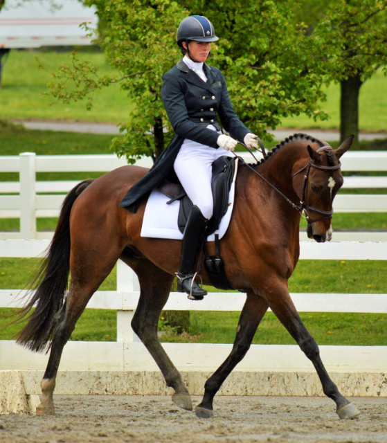 Lauren Kieffer and Lucky Devil. Photo by Sally Spickard.