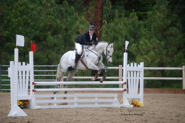 Show jumping at the EI Horse Trials. Photo by Karlin Ekberg.