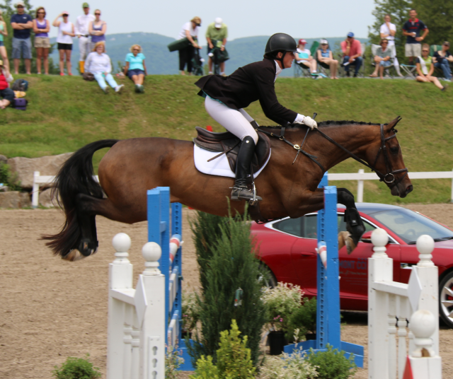 Lauren Kieffer and Meadowbrook's Scarlett. Photo by Leslie Wylie.