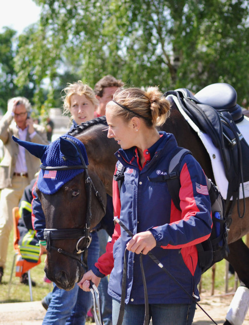 Lindsey Taylor and Shamwari 4 at Luhmühlen. Photo by Jenni Autry.