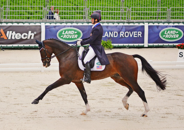 Phillip Dutton and Trading Aces at WEG. Photo by Jenni Autry.