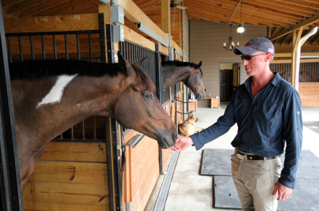 Doug Payne and Lisnahall Imperier. Photo by Samantha Clark for PRO.