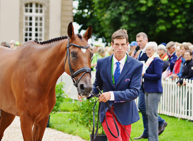 Maxime Livio and Qalao de Mers at WEG. Photo by Jenni Autry.