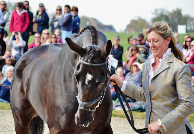 Nicola Wilson and Opposition Buzz at Badminton 2013. Photo by Jenni Autry.