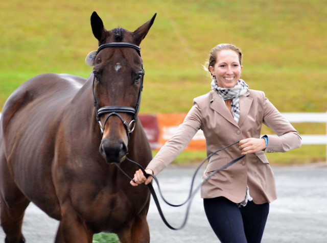 Kendal Lehari and Totally Frank at Fair Hill. Photo by Jenni Autry.