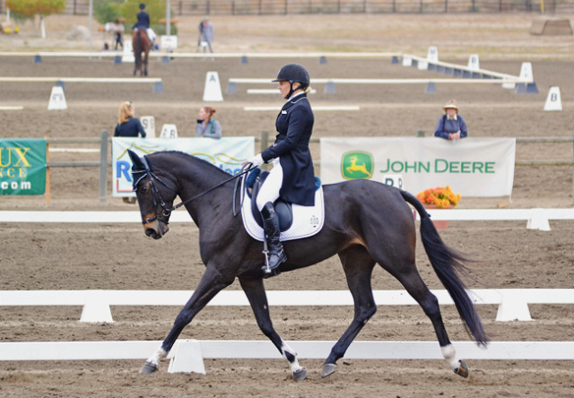 Marilyn Little and RF West Indie at Galway Downs. Photo by Jenni Autry.