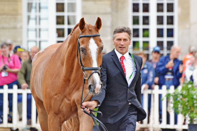 Andrew Nicholson and Nereo at WEG. Photo by Jenni Autry.