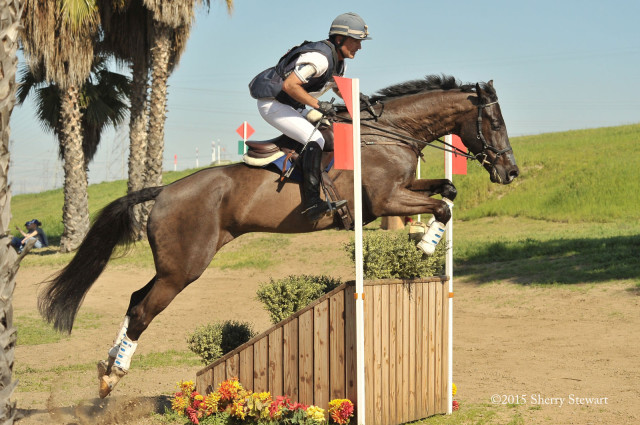 Matthew Brown and Happenstance at Fresno County Horse Park. Photo by Sherry Stewart