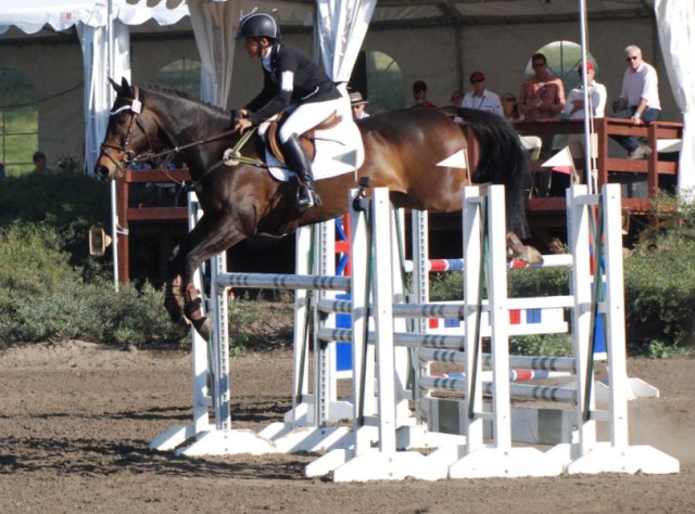 Barb Crabo and Eveready. Photo by Stephanie Nicora.