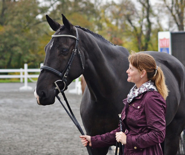 Kim Severson and Cooley Cross Border at Fair Hill. Photo by Jenni Autry