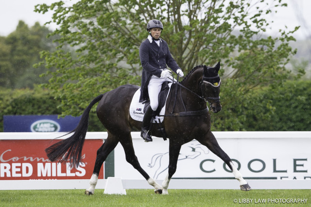 Tattersalls CCI3* leaders Sam Griffiths and Favorit Z. Photo by Libby Law Photography. 