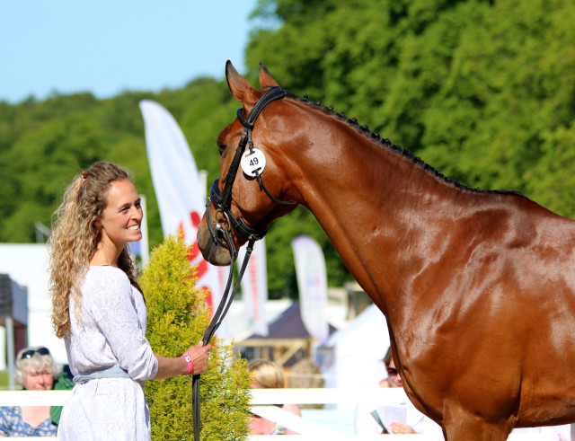 Jodie Amos and Wise Crack. Photo by Samantha Clark.