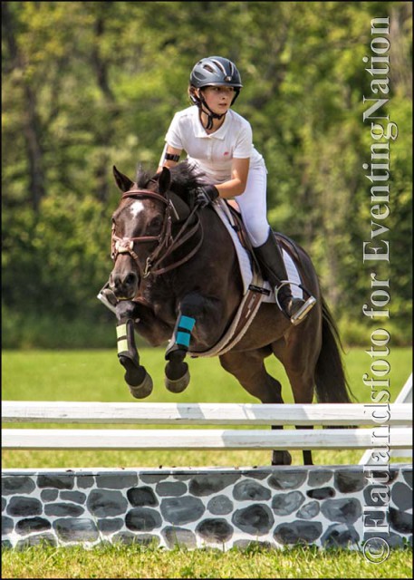 Eleanor Bola and My Valentine Winners of Junior Beginner Novice. Photo courtesy of Joan Davis/Flatlandsfoto.