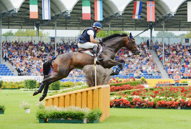 Phillip Dutton and Fernhill Cubalawn at Aachen. Photo by Jenni Autry.