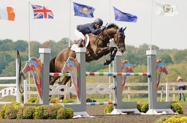 Kim Severson and Cooley Cross Border. Photo by Jenni Autry.