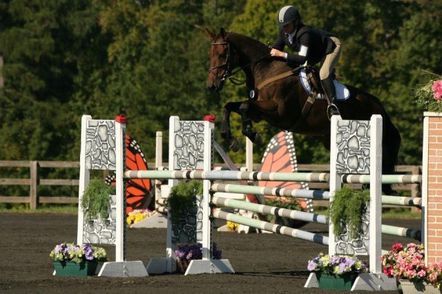 Erika Adams and Williston ("Bruce") at the 2012 Poplar Place CIC2*. Photo by David Mullinix Photography.