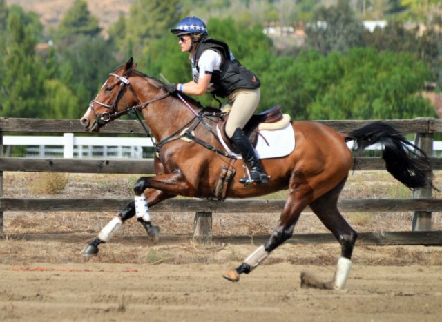 Jamie Lawrence and Pavi's Sinfandel. Photo by Sally Spickard.