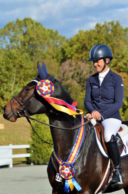 Lynn Symansky and SpectraVET Cohiba. Photo by Sally Spickard.