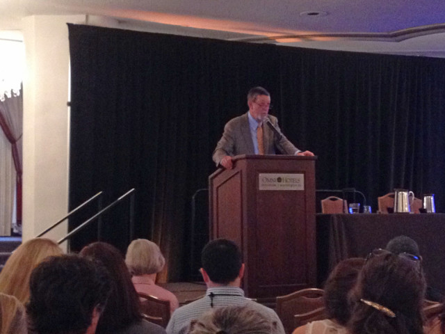 USEF Eventing Technical Committee member Malcolm Hook gives an overview of the upcoming rule changes at the Rule Change Open Forum.