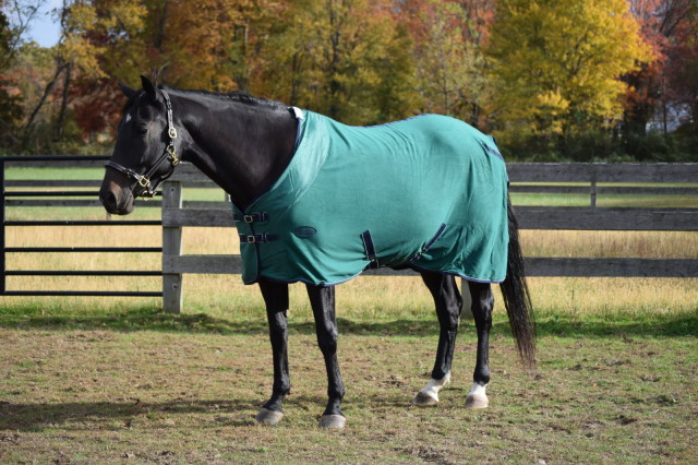 But here's my favorite feature of them all: the fleece material of the cooler is also infused with anti static properties. Photo by Lorraine Peachey.