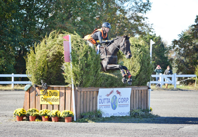 Daisy Trayford and Normandy Soldier at Fair Hill. Photo by Jenni Autry.