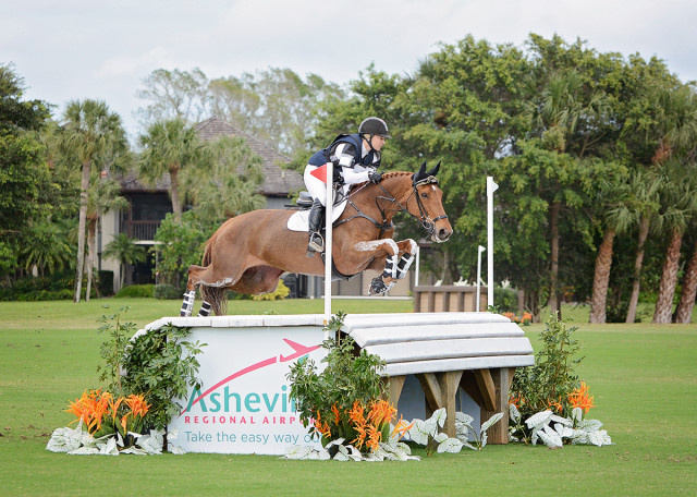 Marilyn Little and RF Demeter at the Wellington Eventing Showcase. Photo by Jenni Autry.