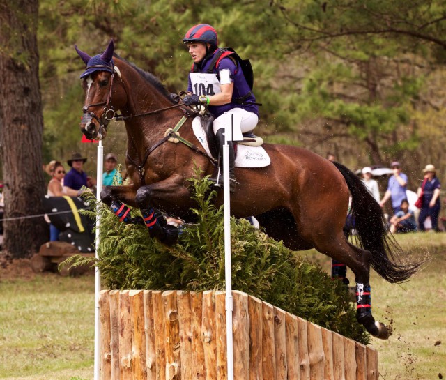 Justine Dutton and Huck Finn at Red Hills. Photo by Kasey Mueller/Rare Air Eventing Photography.