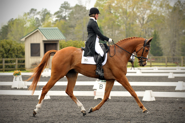 Katie Ruppel and Houdini. Photo by Leslie Threlkeld.