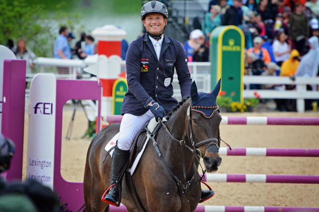 Michael Jung and fischerRocana FST. Photo by Jenni Autry.