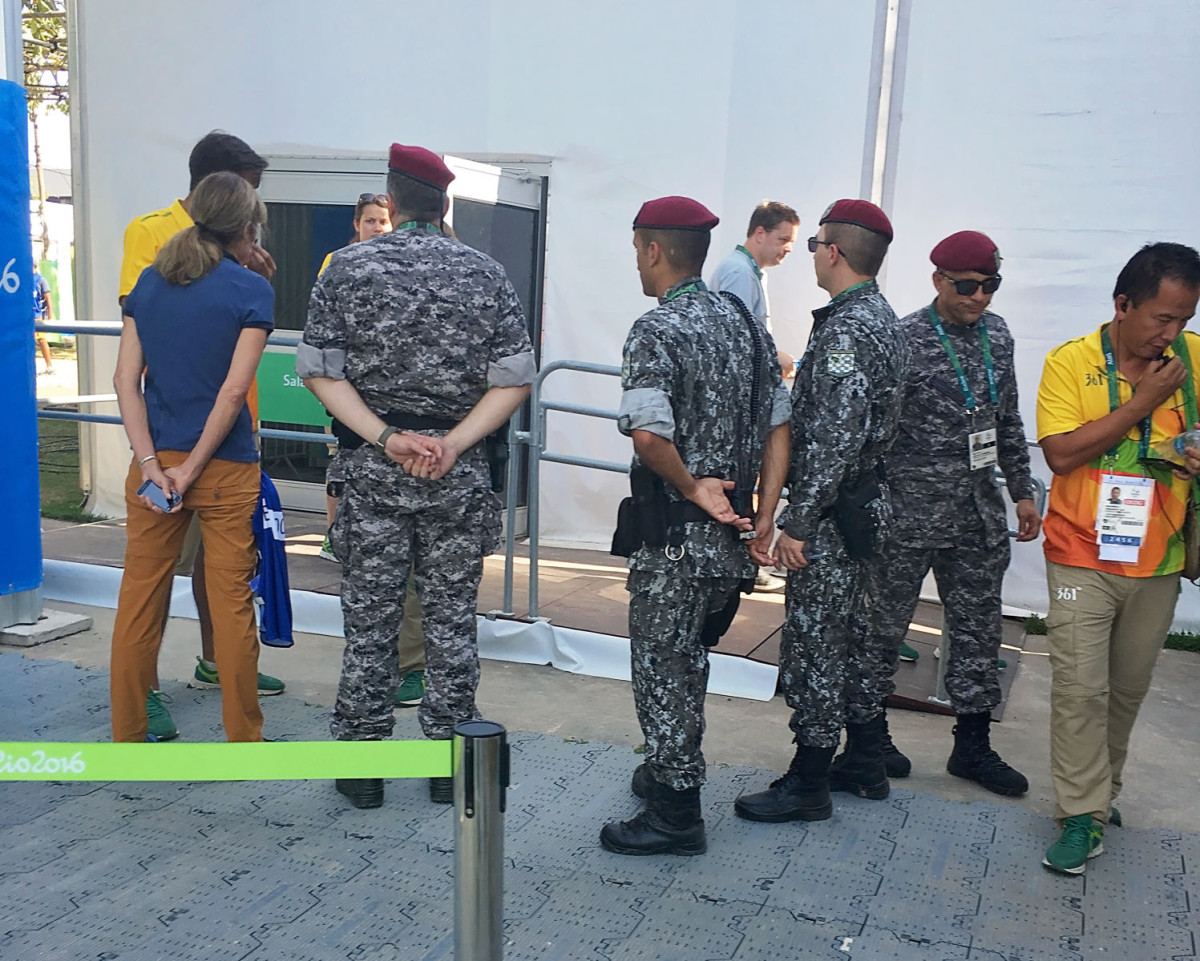 Rio Diaries Yes, A Bullet Came Through the Media Center Roof Today