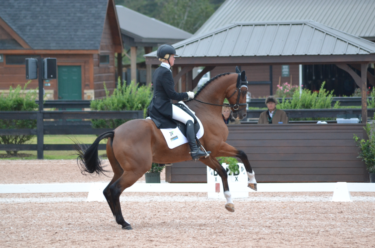 Mackenna Shea and Landioso. Photo by Leslie Wylie. 