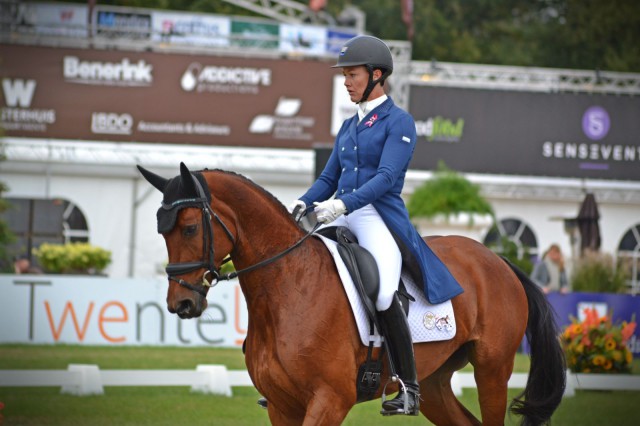 Tamie Smith and Twizted Syster at Boekelo. Photo by Leslie Wylie. 