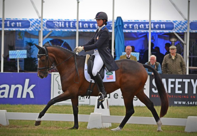 Lauren Kieffer and Meadowbrook's Scarlett. Photo by Leslie Wylie. 