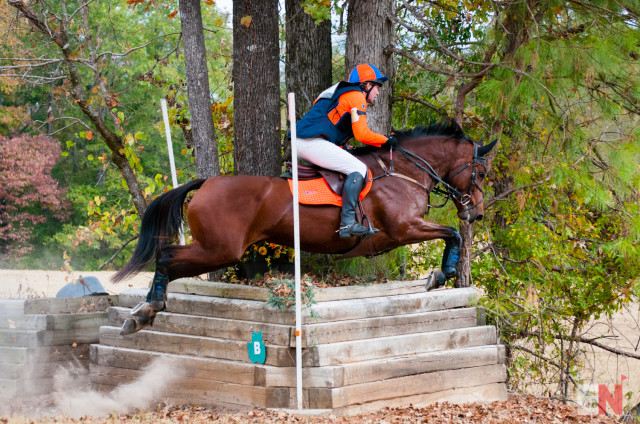 Werner Geven and Reddy Or Not. Photo by Leslie Threlkeld.