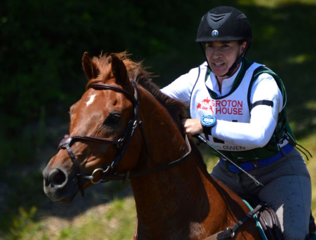 Area I ARP member and VTC participant Kate Rakowski at Groton House Farm HT 2016. Photo by Abby Powell.