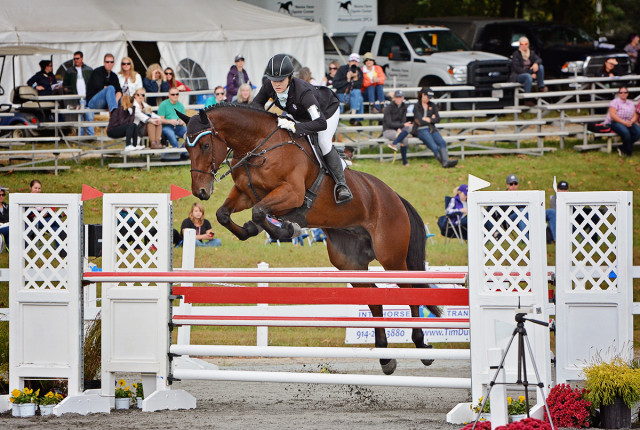 Chelsea Kolman and Dauntless Courage at Fair Hill 2016. Photo by Jenni Autry.