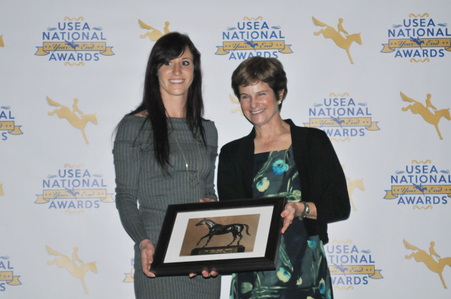 Jenny Caras, 21,is the 2016 Young Rider of the Year. Photo by Leslie Threlkeld.