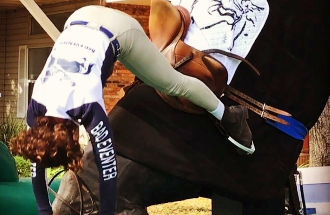 BadEventer Learns to Roll With It at LandSafe Clinic | Eventing Nation ...