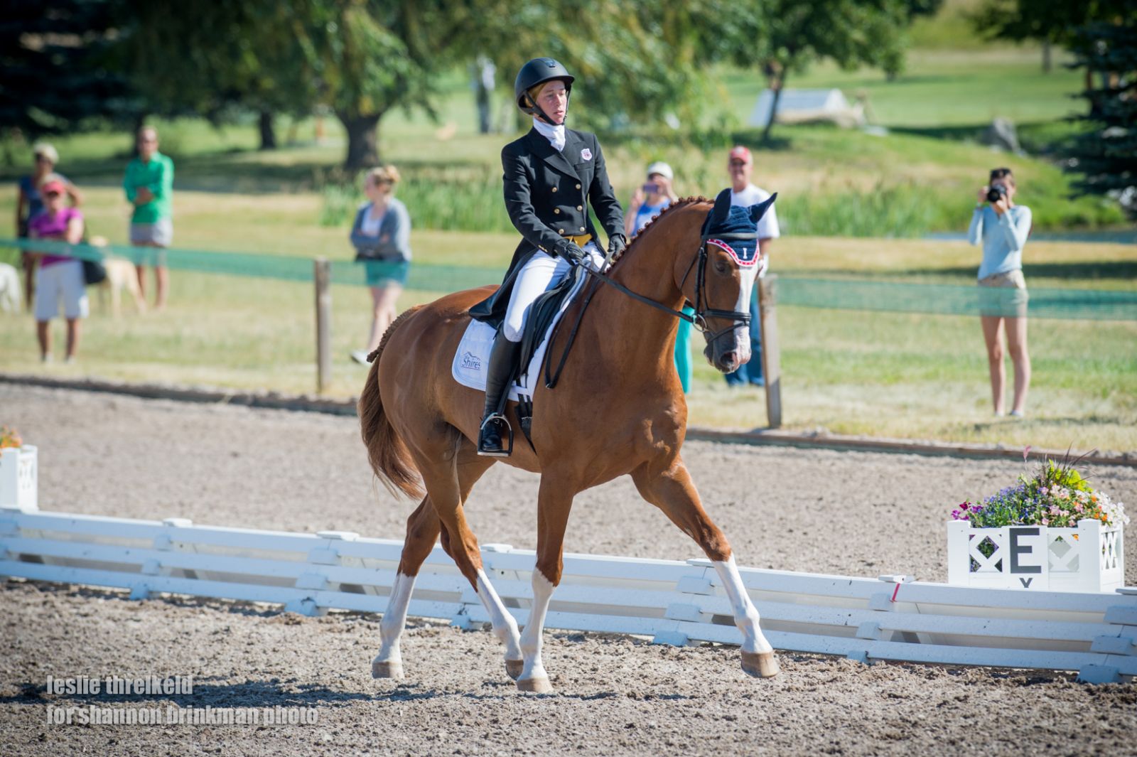 Team Canada Claims NAJYRC 2* Dressage Lead, Cornelia Dorr Out Front