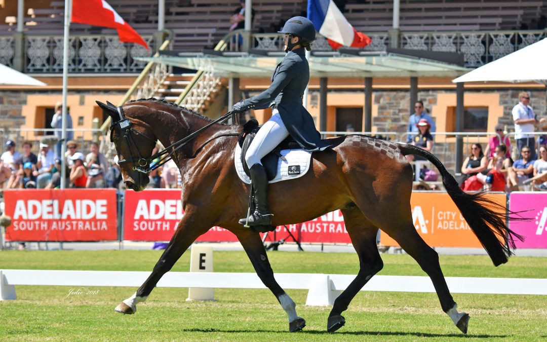 Australian Ladies Get in Formation Atop Adelaide Dressage Leaderboard
